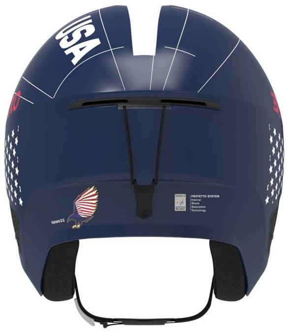 Helmet Briko Vulcano 2.0 USA Shiny/Blue White - 2024/25