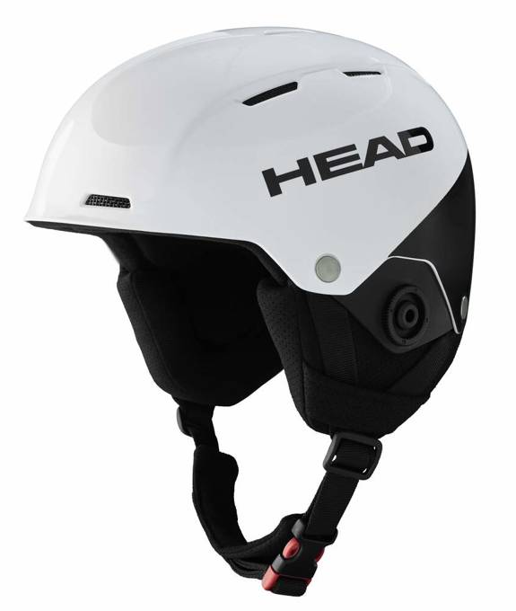 Helmet HEAD Team SL White/Black + Chinguard - 2024/25