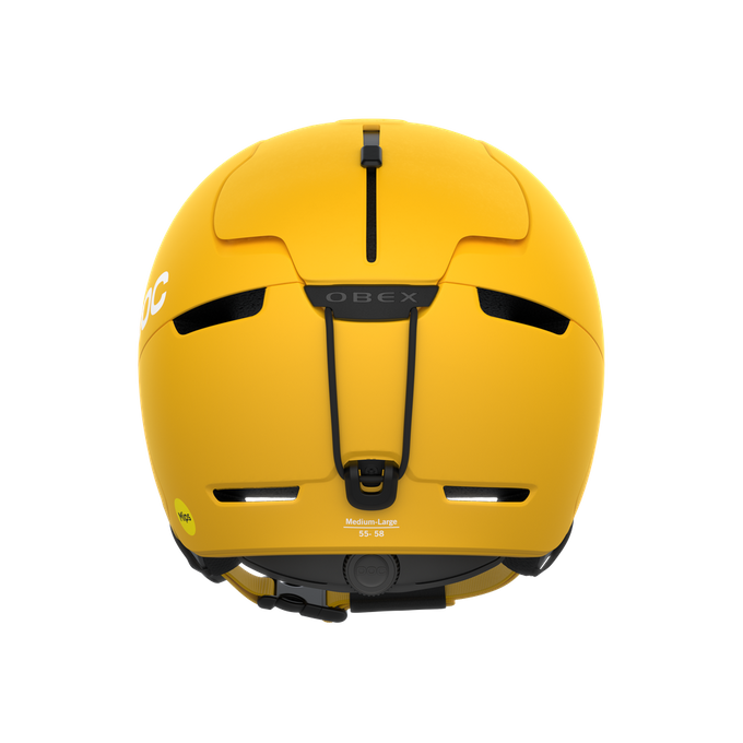 Helmet POC Obex Mips Sulphite Yellow Matt - 2023/24