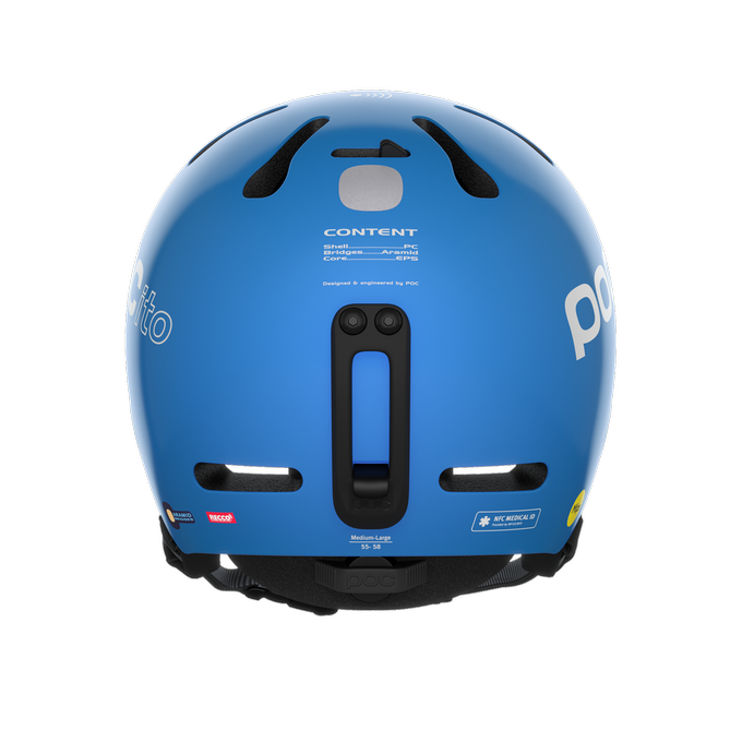 Helmet POC Pocito Fornix Mips Fluorescent Blue - 2024/25