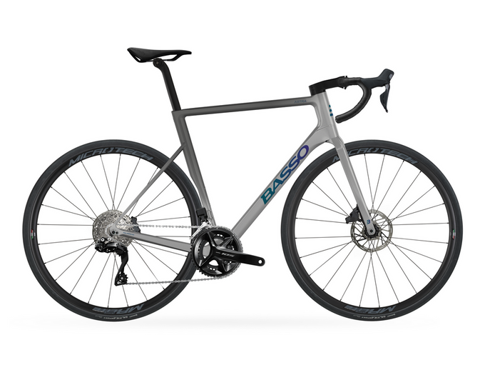 Road bike BASSO Astra 105 Di2 Gray Asphalt/Microtech Mr Lite - 2023