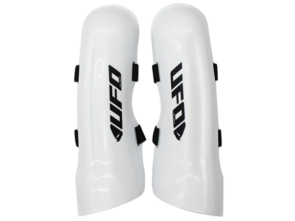 Shin Guards UFO PLAST Slalom Knee Guards White - 2024/25