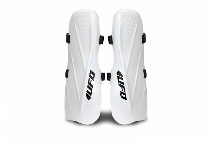 Shin Guards UFO PLAST Slalom Shin Guards 2.0 White - 2024/25