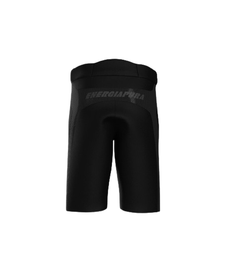 Shorts Energiapura Tahoe Black - 2024/25