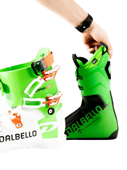 Ski boots Dalbello DRS 130 White/Green Race - 2024/25