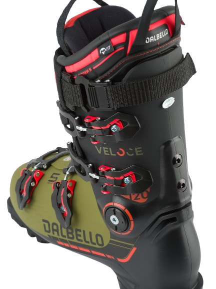 Ski boots Dalbello Veloce 120 MV Black/Olive - 2024/25