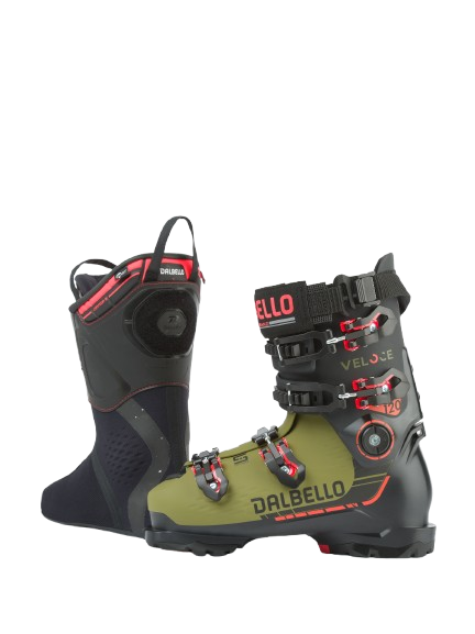 Ski boots Dalbello Veloce 120 MV Black/Olive - 2024/25