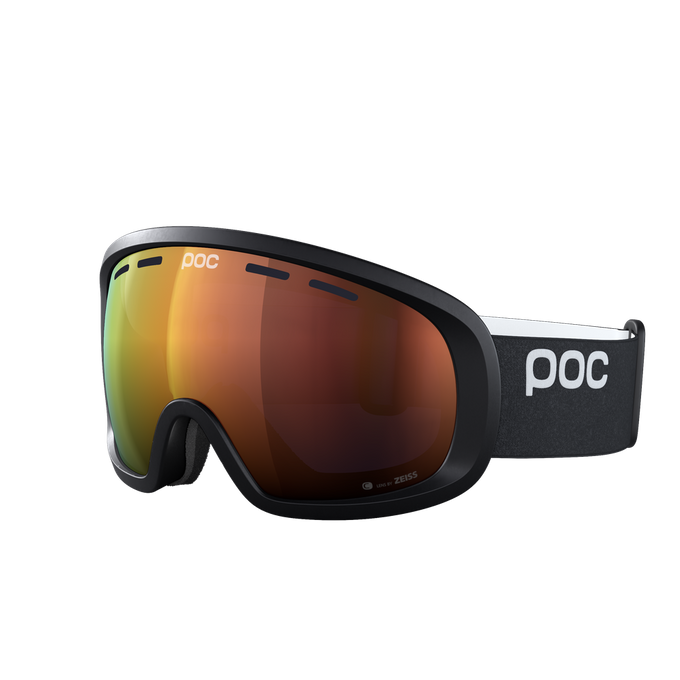 Ski goggles POC Fovea Mid Uranium Black/Partly Sunny Orange - 2024/25