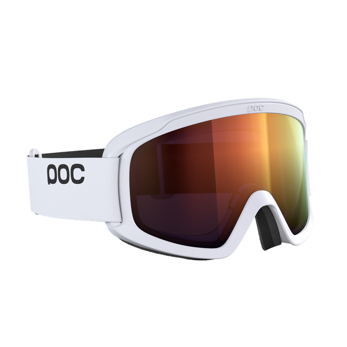 Ski goggles POC Opsin Hydrogen White/Partly Sunny Orange - 2024/25