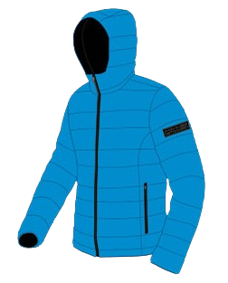 Ski jacket ENERGIAPURA Fiss Jacket Turquoise/Black Men 