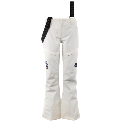 Ski pants Kappa 6CENTO 665C US White Coconut - 2024/25