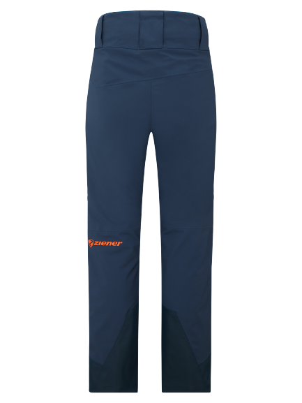 Ski pants Ziener Tewes Full-Zip Man Blue Foggy Print Dark Navy - 2024/25