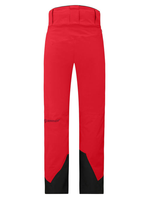 Ski pants Ziener Tewes Full-Zip Man Red Black Foggy - 2024/25