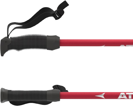 Ski poles Atomic AMT JR Telescopic Red/Silver - 2024/25