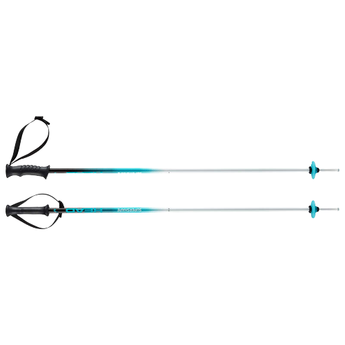 Ski poles Head Supershape Team White/Black/Speed Blue - 2024/25