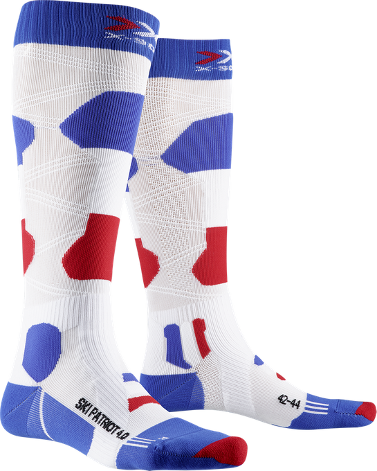 Ski socks X-Socks Ski Patriot 4.0 France - 2024/25