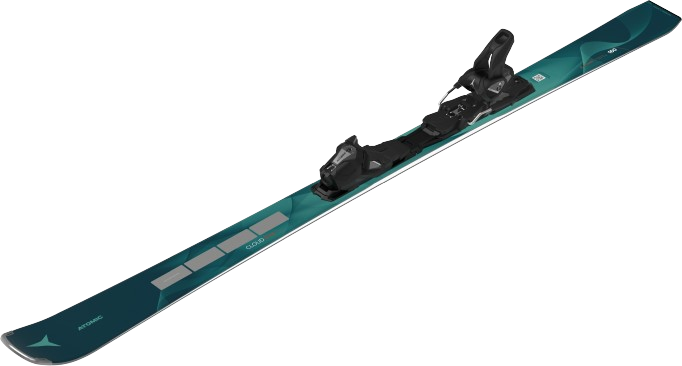 Skis Atomic Cloud Q14 Revoshock S + MI 12 GW Black/Smoke - 2024/25