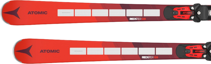 Skis Atomic Redster G9 Revoshock S + X 12 GW Red/Black - 2024/25