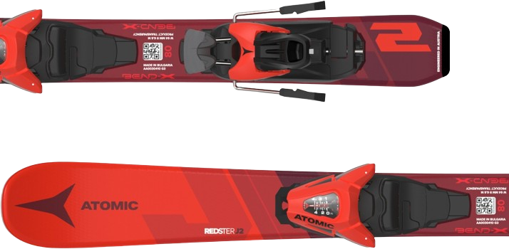 Skis Atomic Redster J2 70-90 + C 5 GW Red/Black - 2024/25