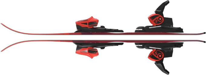 Skis Atomic Redster J2 70-90 + C 5 GW Red/Black - 2024/25