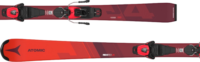 Skis Atomic Redster J4 + L 6 GW Red/Black - 2024/25