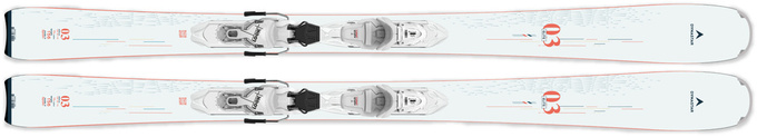 Skis Dynastar E Lite 7 Xpress + Look Xpress W 11 GW B83 White Sparkle- 2024/25