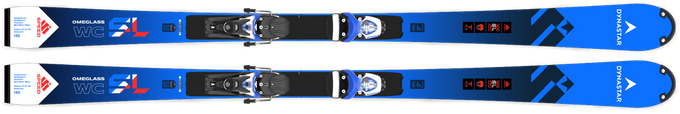 Skis Dynastar Speed Omeglass FIS SL Factory 157 R22 + Spx15 Rockerace Clement Noel - 2023/24