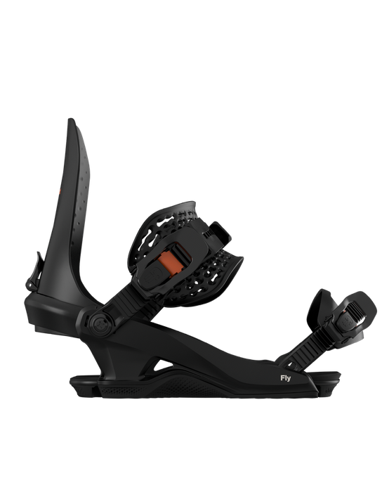 Snowboard Bindings Bataleon Fly Black - 2024/25