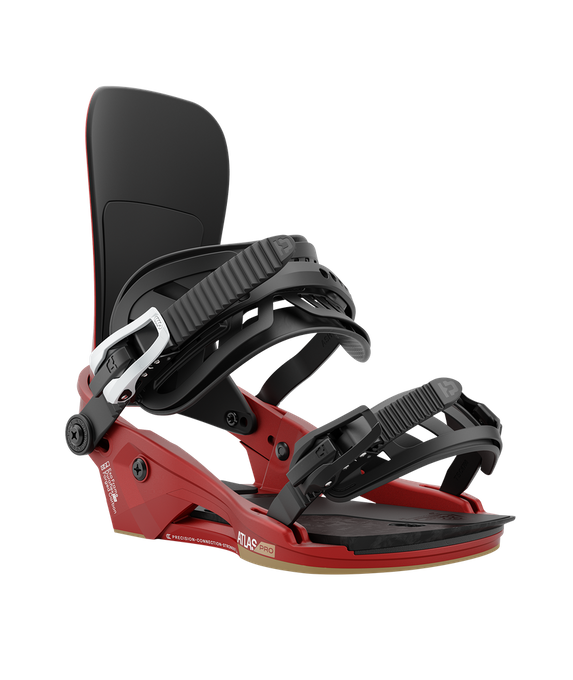 Snowboard Bindings Union Atlas Pro Metalic Red - 2024/25