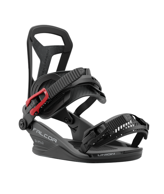 Snowboard Bindings Union Falcor Black - 2024/25