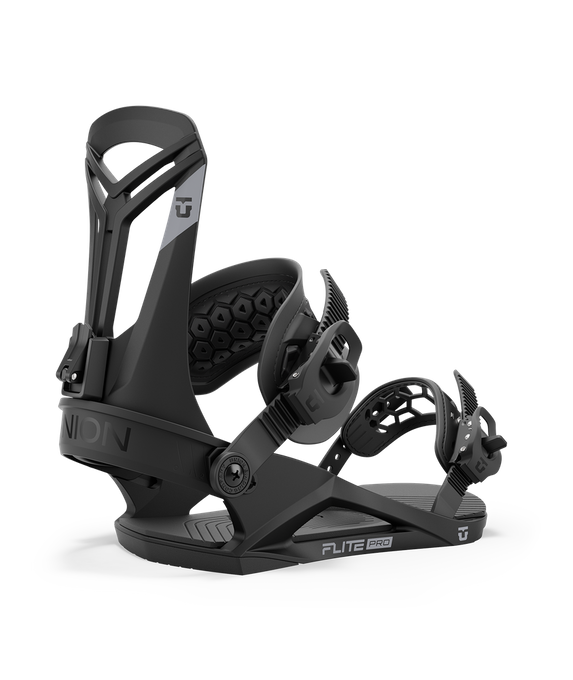 Snowboard Bindings Union Flite Pro Black - 2024/25