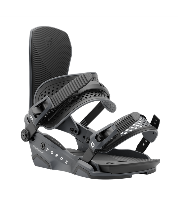 Snowboard Bindings Union Force Gunmetal - 2024/25