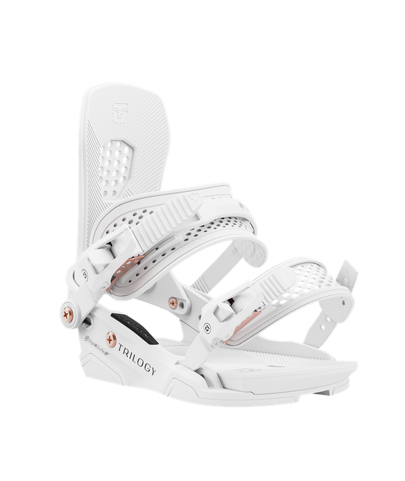 Snowboard Bindings Union Trilogy White - 2024/25