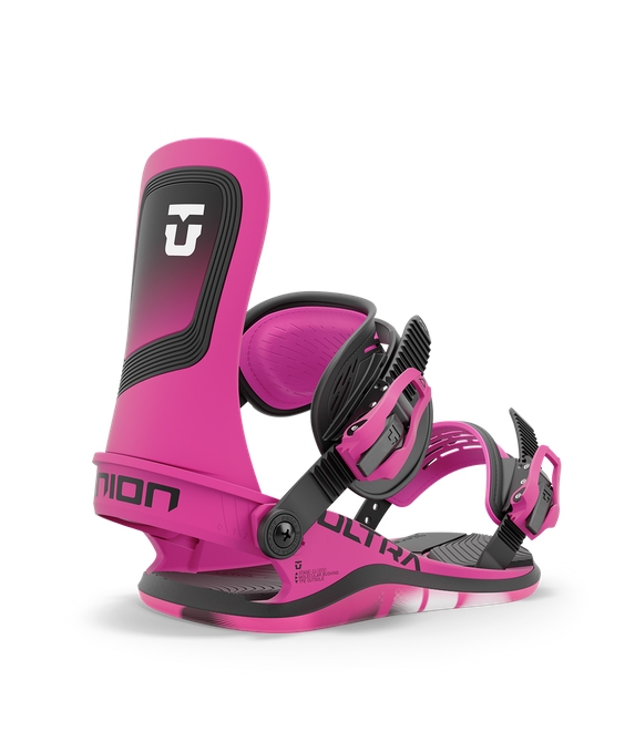 Snowboard Bindings Union Ultra Women's Hot Pink - 2024/25