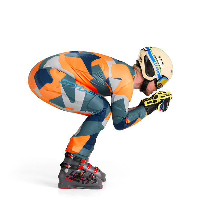 Spyder Performance Gs Race Suit Orange Shock - 2024/25