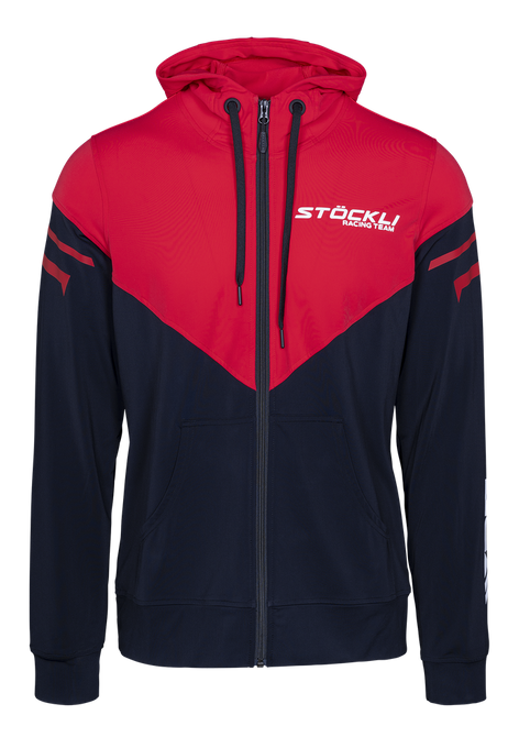 Stoeckli Hoody Fullzip WRT Black Red - 2024/25