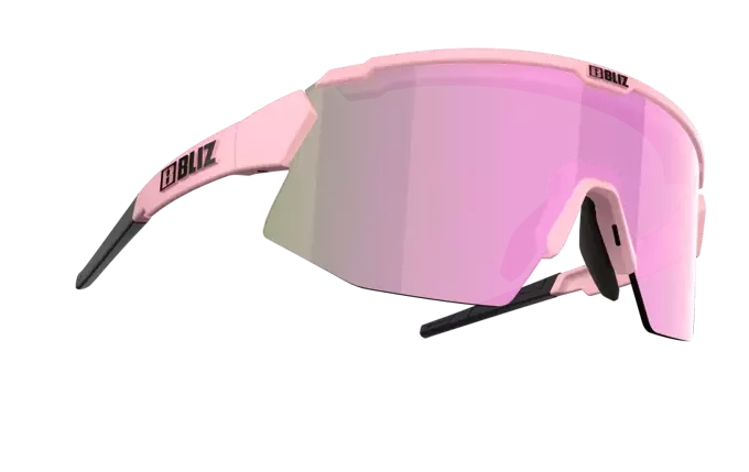 Sunglasses BLIZ Breeze Matt Pink Frame/Brown With Rose Multi Lens - 2022