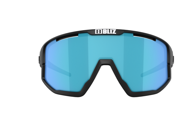 Sunglasses BLIZ Fusion Matt Black/Brown Blue - 2024