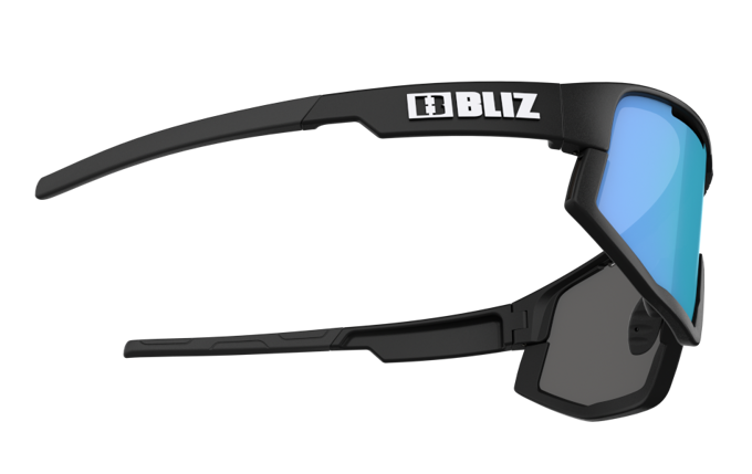 Sunglasses BLIZ Fusion Matt Black/Brown Blue - 2024