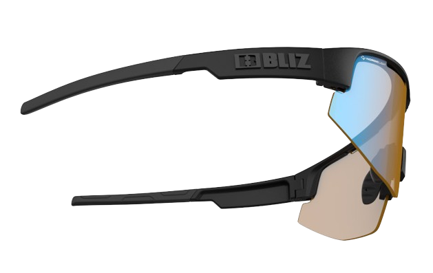 Sunglasses BLIZ Matrix Nano Nordic Light Matt Black/Coral Blue