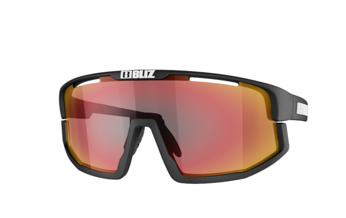 Sunglasses BLIZ Vision Matt Black/Brown Red - 2024