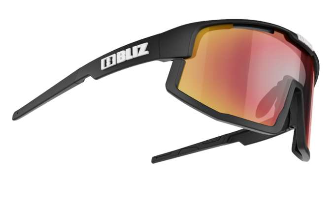 Sunglasses BLIZ Vision Matt Black/Brown Red - 2024