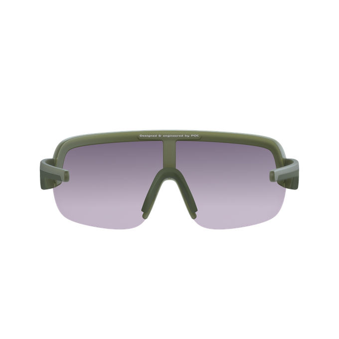 Sunglasses POC Aim Epidote Green Translucent - 2024/25