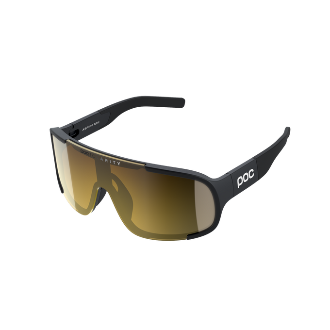 Sunglasses POC Aspire Mid Uranium Black/Violet Gold Mirror - 2024/25