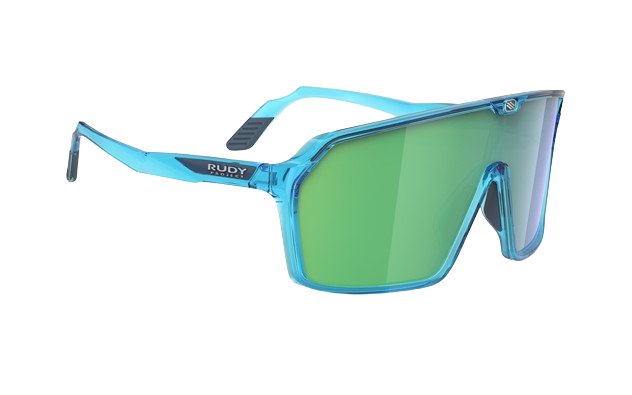 Sunglasses Rudy Project SPINSHIELD CRYSTAL AZUR - Multilaser Green