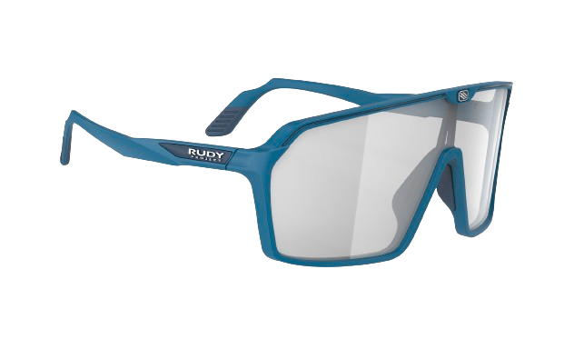 Sunglasses Rudy Project SPINSHIELD PACIFIC BLUE MATTE - Impactx™ Photochromic 2 Laser Black