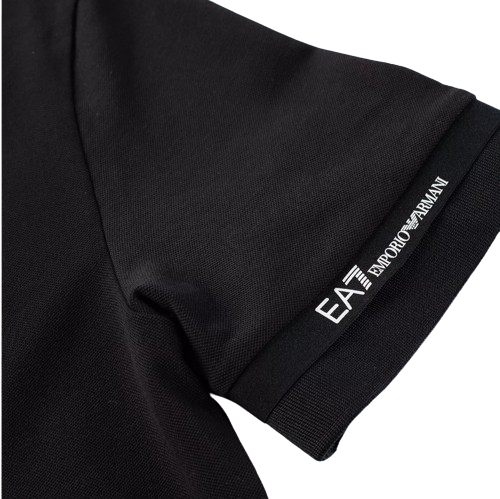 T-shirt Emporio Armani Man Jersey Polo Black