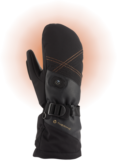 Therm-ic Ultra Heat Boost Gloves Mitt Women Black - 2024/25