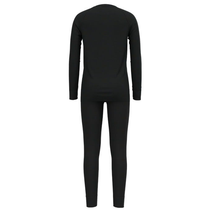 Thermal Underwear Odlo Merino 200 Kids Set Long Black - 2023/24