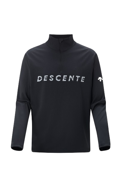 Turtleneck Descente Chest Logo Black - 2024/25